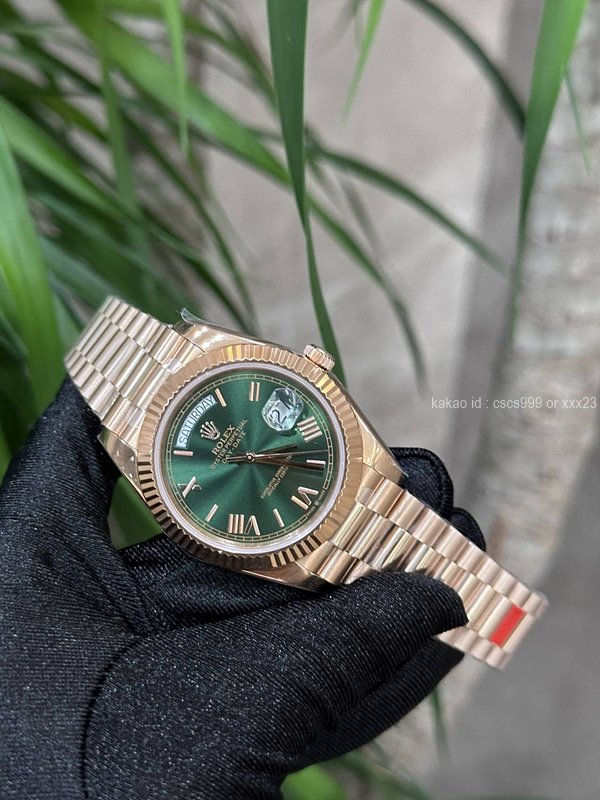 로렉스 데이데이트 40mm 시계 레플리카 미러급 SA급 S급 고퀄리티 최상급 하이엔드 롤렉스 워치 [남성] 5