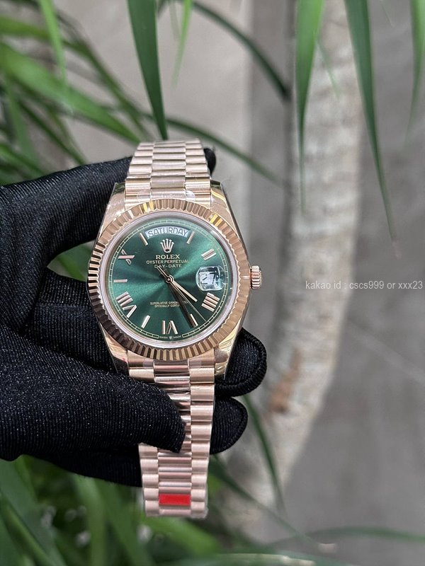 로렉스 데이데이트 40mm 시계 레플리카 미러급 SA급 S급 고퀄리티 최상급 하이엔드 롤렉스 워치 [남성] 9