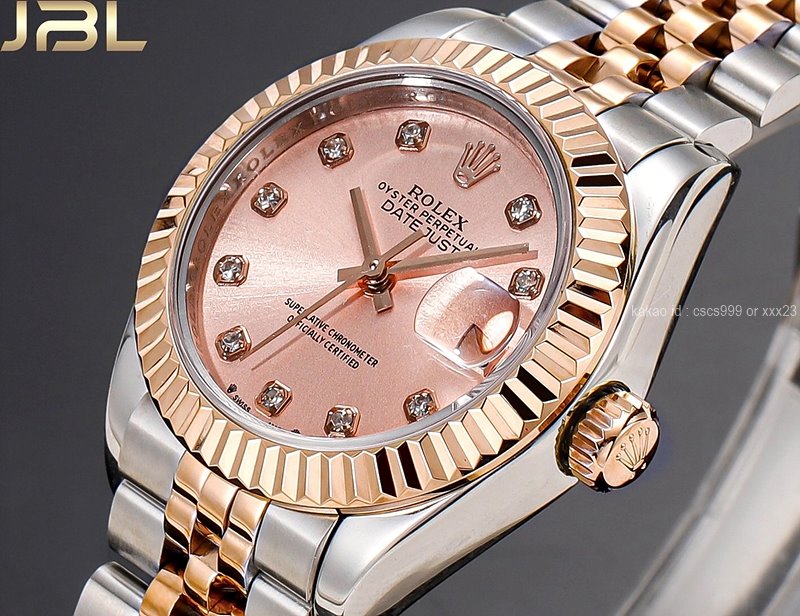 로렉스 데이저스트 (JB공장) 28mm 시계 레플리카 미러급 SA급 S급 고퀄리티 최상급 하이엔드 롤렉스 워치 [여성] - best 4