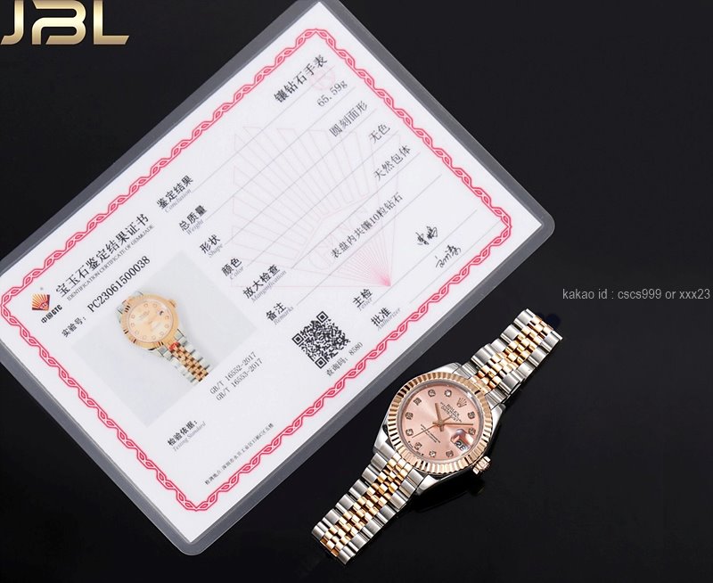로렉스 데이저스트 (JB공장) 28mm 시계 레플리카 미러급 SA급 S급 고퀄리티 최상급 하이엔드 롤렉스 워치 [여성] - best 8