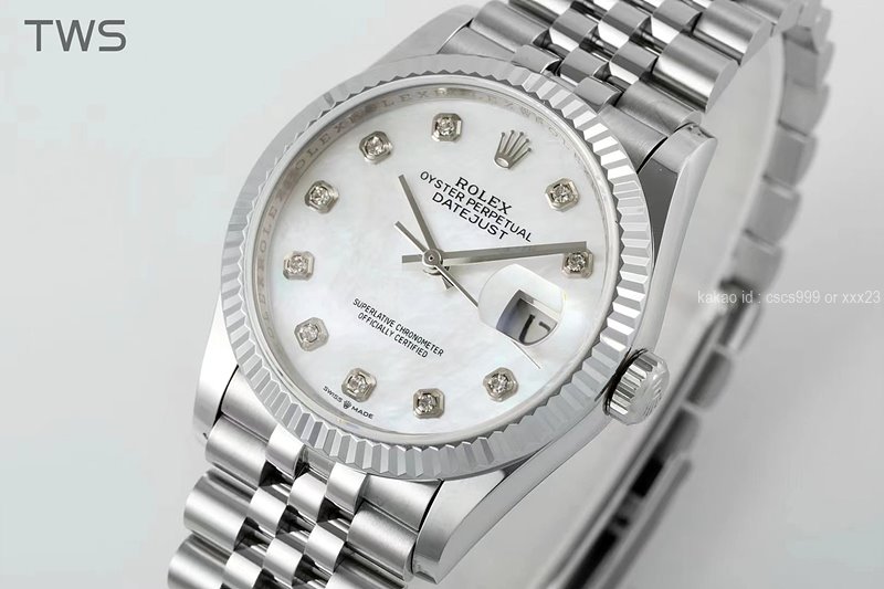 로렉스 데이저스트 36mm (TWS공장) 시계 레플리카 미러급 SA급 S급 고퀄리티 최상급 하이엔드 롤렉스 워치 [남성] 4