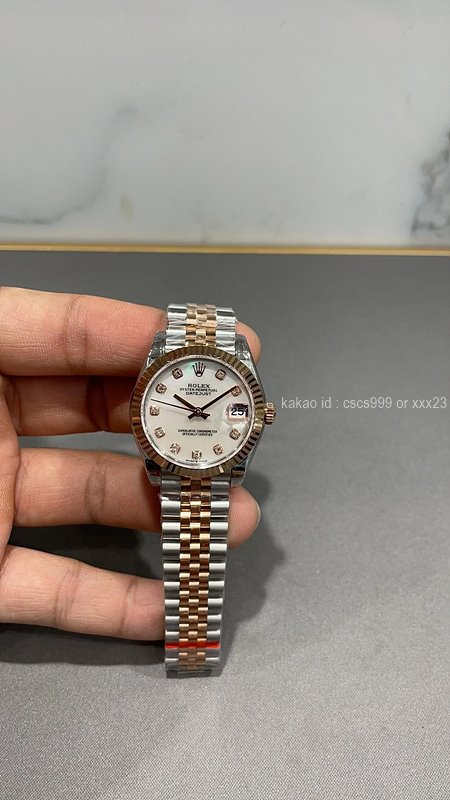 로렉스 데이저스트 31mm 시계 레플리카 미러급 SA급 S급 고퀄리티 최상급 하이엔드 롤렉스 워치 [여성] 2