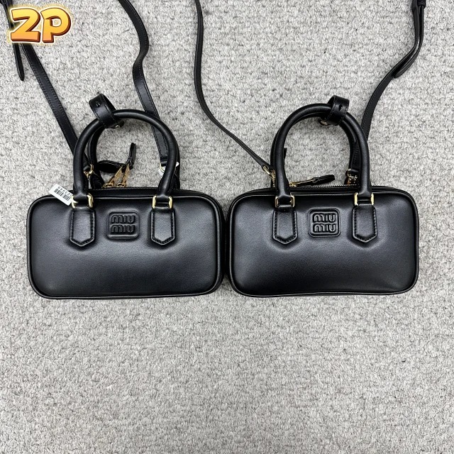 미우미우 아르카디 가죽 백 5BB142 브라운 블랙 2컬러 레플리카 미러급 SA급 S급 고퀄리티 최상급 하이엔드 가방 [여성] 4