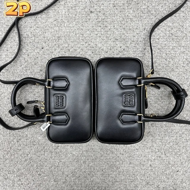 미우미우 아르카디 가죽 백 5BB142 브라운 블랙 2컬러 레플리카 미러급 SA급 S급 고퀄리티 최상급 하이엔드 가방 [여성] 5