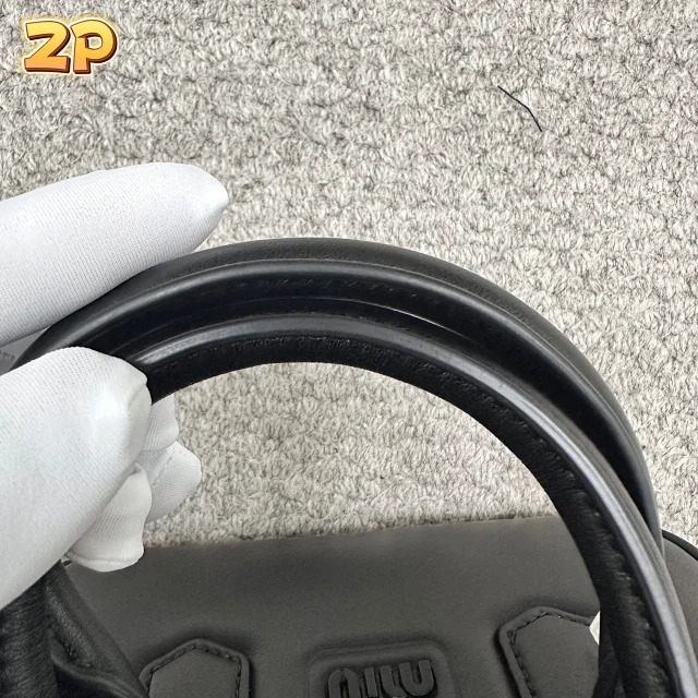 미우미우 아르카디 가죽 백 5BB142 브라운 블랙 2컬러 레플리카 미러급 SA급 S급 고퀄리티 최상급 하이엔드 가방 [여성] 14