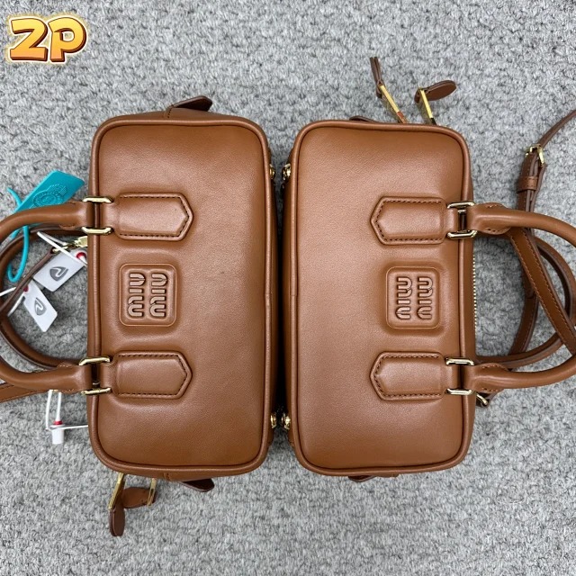 미우미우 아르카디 가죽 백 5BB142 브라운 블랙 2컬러 레플리카 미러급 SA급 S급 고퀄리티 최상급 하이엔드 가방 [여성] 30