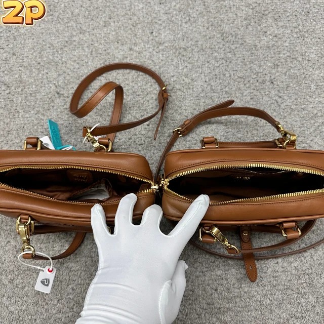 미우미우 아르카디 가죽 백 5BB142 브라운 블랙 2컬러 레플리카 미러급 SA급 S급 고퀄리티 최상급 하이엔드 가방 [여성] 32