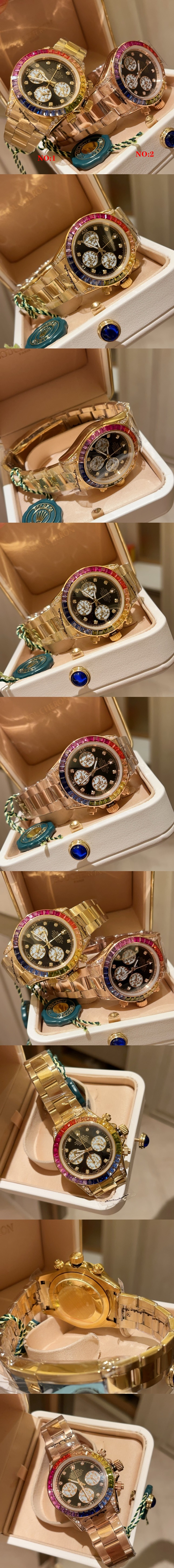 로렉스 데이토나 쿼츠 Cal.4130타입 시계 레플리카 미러급 SA급 S급 고퀄리티 워치 [남성여성공용] 2