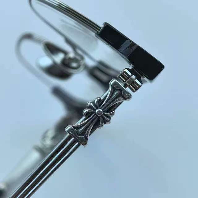 크롬하츠 보넨노이슈어 2 블랙 브러쉬드 실버 안경 레플리카 미러급 SA급 S급 고퀄리티 최상급 하이엔드 악세사리 [남성여성공용] 27