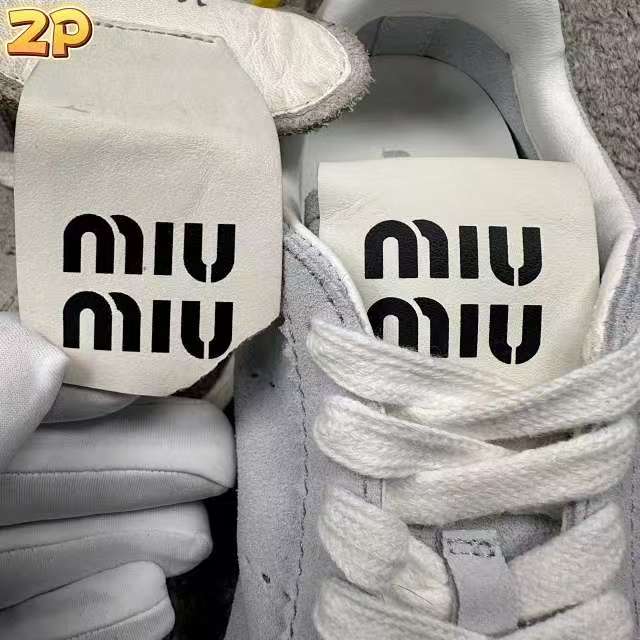 미우미우 스웨이드 스니커즈 4컬러 레플리카 미러급 SA급 S급 고퀄리티 최상급 하이엔드 신발 [여성] 64