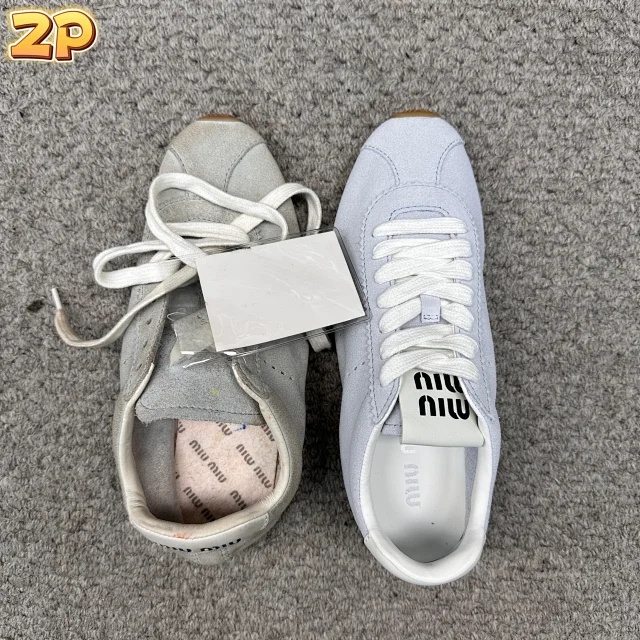 미우미우 스웨이드 스니커즈 4컬러 레플리카 미러급 SA급 S급 고퀄리티 최상급 하이엔드 신발 [여성] 59