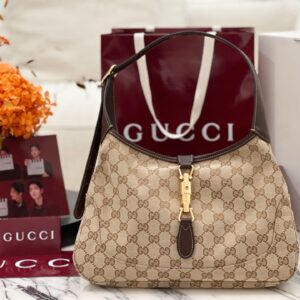 구찌 재키 1961 미디움 숄더백 샌드 브라운 863136 레플리카 미러급 SA급 S급 고퀄리티 최상급 하이엔드 가방 [여성]