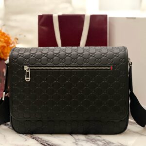 구찌 GG 엠블럼 미디움 크로스바디백 블랙 850235 레플리카 미러급 SA급 S급 고퀄리티 최상급 하이엔드 가방 [남성여성공용]