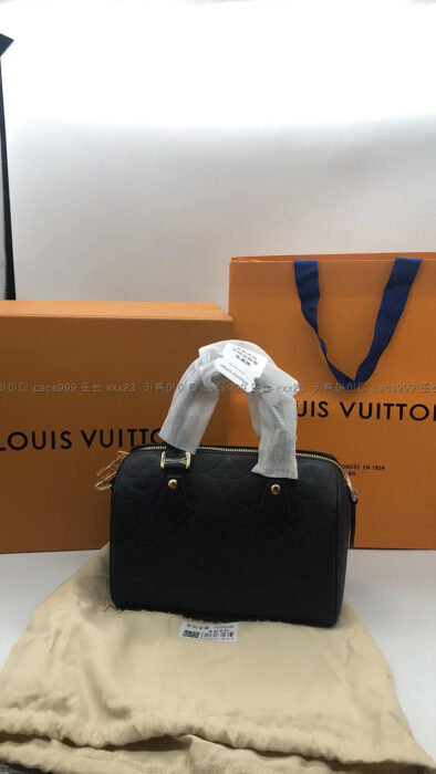 2024.03.05_[전*길 고객님 검수] 루이비통 레플리카 가방 스피디 반둘리에 20 블랙 2