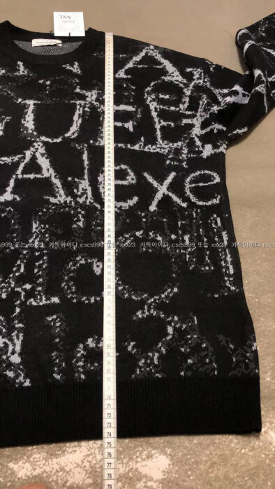 2023.11.16_[양ㅇ진 고객님 검수] 알렉산더맥퀸 레플리카 맨투맨 6