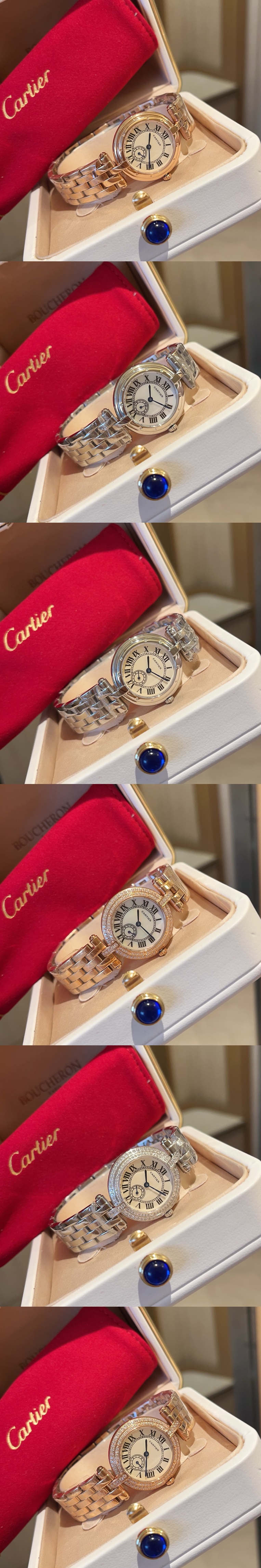 까르띠에 발롱블루 오토매틱 NH35타입 시계 (3 color) 레플리카 미러급 SA급 S급 고퀄리티 워치 [여성] 6