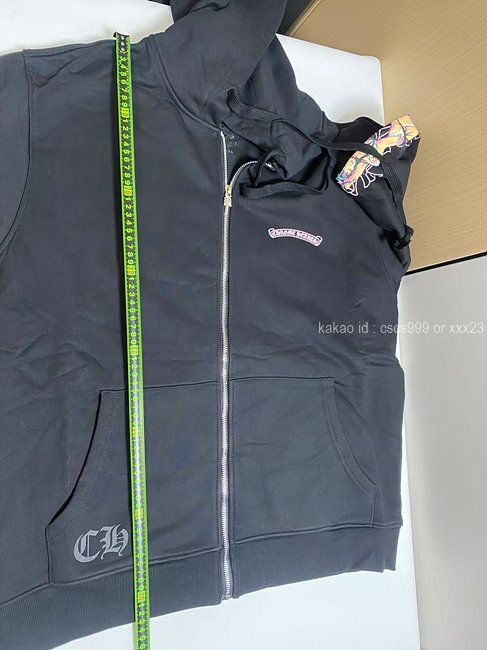 2025.04.26_[이ㅇㅇ 고객님 주문제품 검수사진] 크롬하츠 후드 집업 레플리카 미러급 SA급 S급 고퀄리티 하이엔드 최상급 의류 10