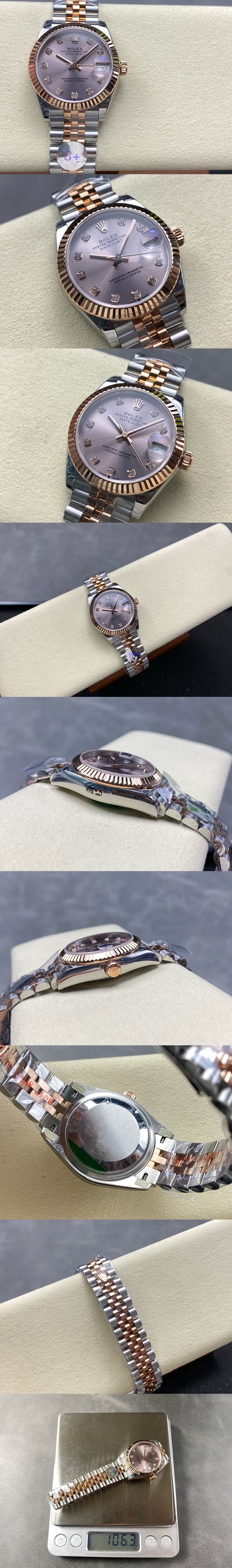 로렉스 데이져스트 오토매틱 ETA-2688 시계 레플리카 미러급 SA급 S급 고퀄리티 워치 [여성] 2