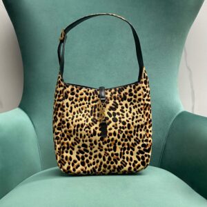 생로랑 르 5 A 7 서플 스몰 포니 헤어 레더 베이지 블랙 713938 레플리카 미러급 SA급 S급 고퀄리티 최상급 하이엔드 가방 [여성]