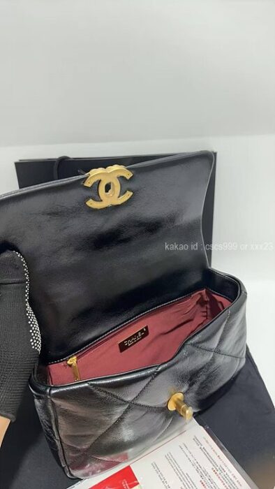 2025.10.18_[이ㅇㅇ 고객님 주문제품 검수사진] 샤넬 19 플랩백 숄더백 레플리카 미러급 SA급 S급 고퀄리티 하이엔드 최상급 크로스백 가방 7