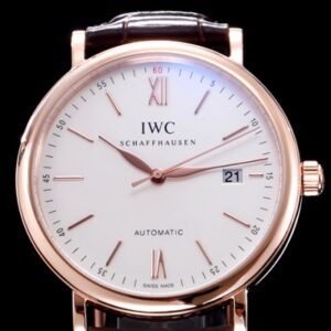 IWC 포르토피노 IW356504 오토매틱 센트럴 해킹 세컨즈 18K 로즈골드 화이트다이얼 오토매틱 무브먼트 시계 레플리카 미러급 SA급 S급 고퀄리티 워치 [남성]