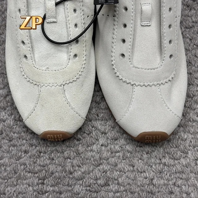 미우미우 스웨이드 스니커즈 4컬러 레플리카 미러급 SA급 S급 고퀄리티 최상급 하이엔드 신발 [여성] 14