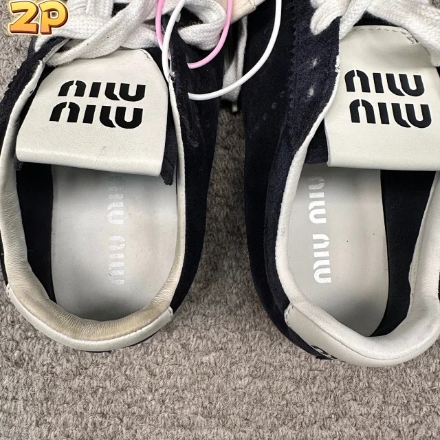 미우미우 스웨이드 스니커즈 4컬러 레플리카 미러급 SA급 S급 고퀄리티 최상급 하이엔드 신발 [여성] 49