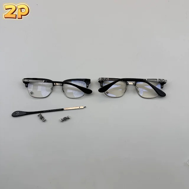 크롬하츠 보넨노이슈어 2 블랙 브러쉬드 실버 안경 레플리카 미러급 SA급 S급 고퀄리티 최상급 하이엔드 악세사리 [남성여성공용] 6