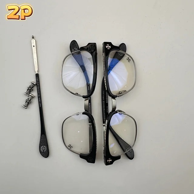 크롬하츠 보넨노이슈어 2 블랙 브러쉬드 실버 안경 레플리카 미러급 SA급 S급 고퀄리티 최상급 하이엔드 악세사리 [남성여성공용] 7