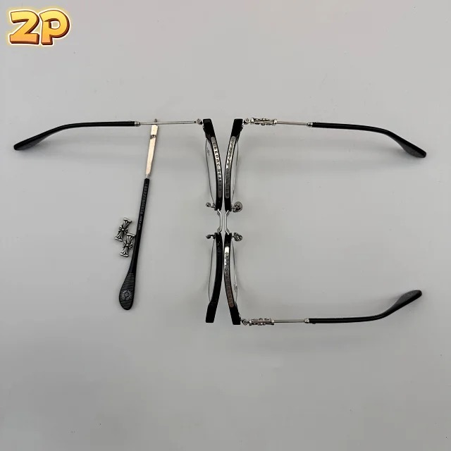 크롬하츠 보넨노이슈어 2 블랙 브러쉬드 실버 안경 레플리카 미러급 SA급 S급 고퀄리티 최상급 하이엔드 악세사리 [남성여성공용] 8