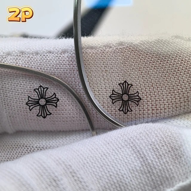 크롬하츠 보넨노이슈어 2 블랙 브러쉬드 실버 안경 레플리카 미러급 SA급 S급 고퀄리티 최상급 하이엔드 악세사리 [남성여성공용] 15