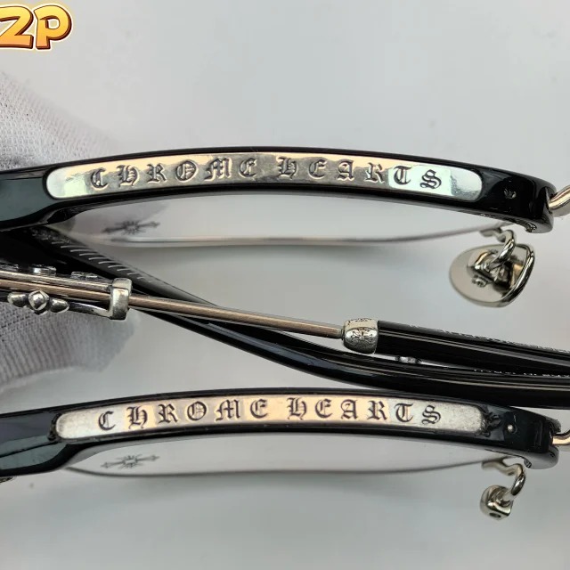 크롬하츠 보넨노이슈어 2 블랙 브러쉬드 실버 안경 레플리카 미러급 SA급 S급 고퀄리티 최상급 하이엔드 악세사리 [남성여성공용] 16