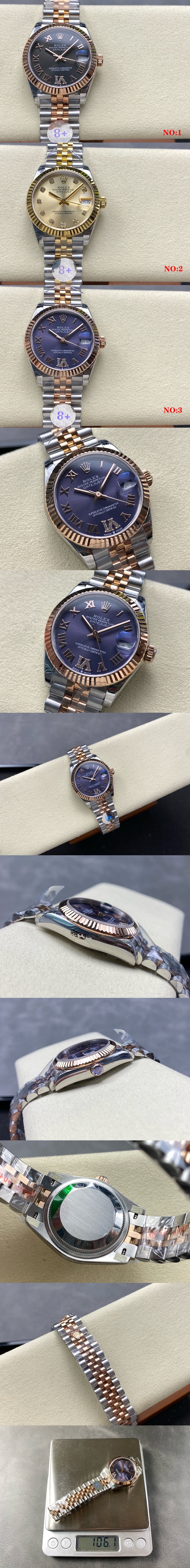 로렉스 데이져스트 오토매틱 ETA-2688 시계 레플리카 미러급 SA급 S급 고퀄리티 워치 [여성] 2
