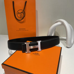 에르메스 레플리카 벨트 남성용 금장,은장 (3.8cm) H100