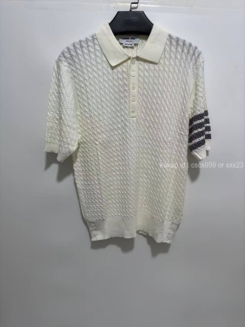 2025.09.11_[김ㅇㅇ 고객님 주문제품 검수사진] 톰브라운 반팔 카라 니트티셔츠 레플리카 미러급 SA급 S급 고퀄리티 하이엔드 최상급 