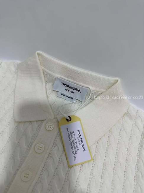 2025.09.11_[김ㅇㅇ 고객님 주문제품 검수사진] 톰브라운 반팔 카라 니트티셔츠 레플리카 미러급 SA급 S급 고퀄리티 하이엔드 최상급  7