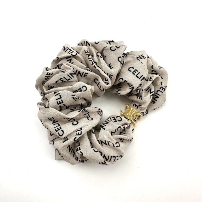 셀린느 헤어밴드 블랙 화이트 세트 스크런치 브래스 골드 피니쉬 블랙 실크 레이유어 브레이슬릿 골드 블랙 레플리카 미러급 SA급 S급 고퀄리티 최상급 하이엔드 악세사리 [여성] 26