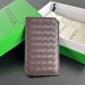보테가베네타 인트레치아토 피콜로 버티컬 카드 케이스 와인 레플리카 미러급 SA급 S급 고퀄리티 최상급 하이엔드 지갑 [남성여성공용]