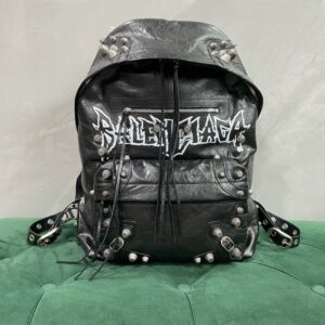 발렌시아가 르 카골 맨 백팩 DIY 메탈 블랙 레플리카 미러급 SA급 S급 고퀄리티 최상급 하이엔드 가방 [남성여성공용]