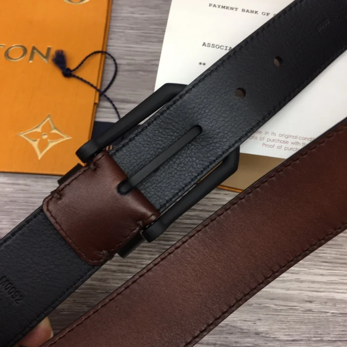 루이비통 남성용 단색 벨트 2컬러 레플리카 미러급 SA급 S급 고퀄리티  [남성] 최상급 하이엔드 - best 12