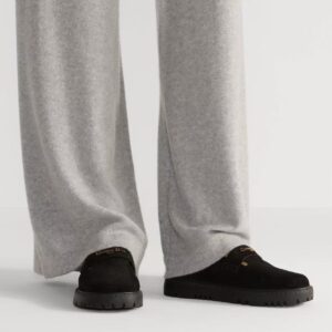 디올 보이 뮬 스웨이드 카프스킨 블랙 반 슬리퍼 레플리카 미러급 SA급 S급 고퀄리티 최상급 하이엔드 신발 [여성]