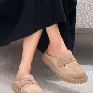 디올 보이 뮬 스웨이드 카프스킨 베이지 반 슬리퍼 레플리카 미러급 SA급 S급 고퀄리티 최상급 하이엔드 신발 [여성]