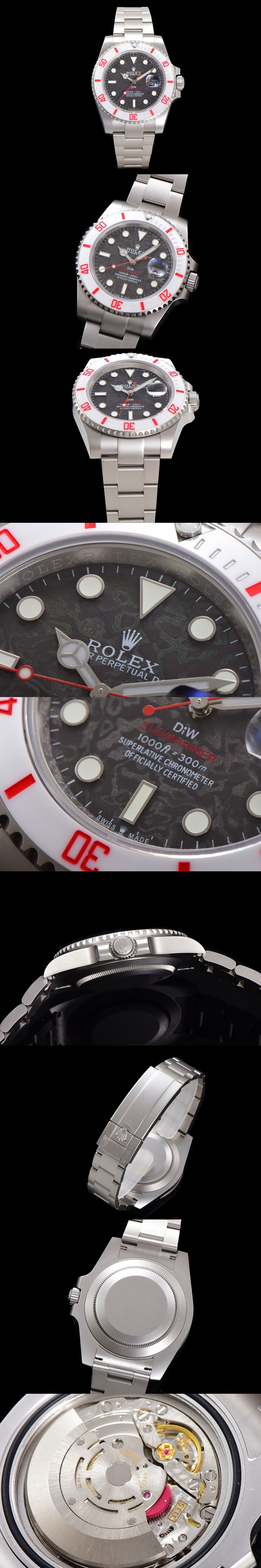 로렉스 서브마리너 DIW 카본 크로노그래프 Cal.3135 (4 color) 시계 레플리카 미러급 SA급 S급 고퀄리티 워치 [남성] 7