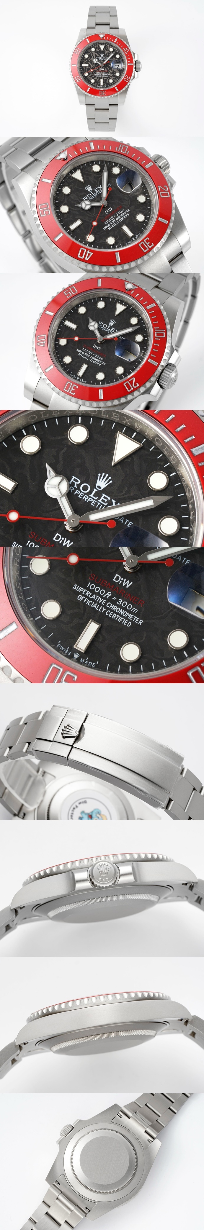 로렉스 서브마리너 DIW 카본 크로노그래프 Cal.3135 (4 color) 시계 레플리카 미러급 SA급 S급 고퀄리티 워치 [남성] 6
