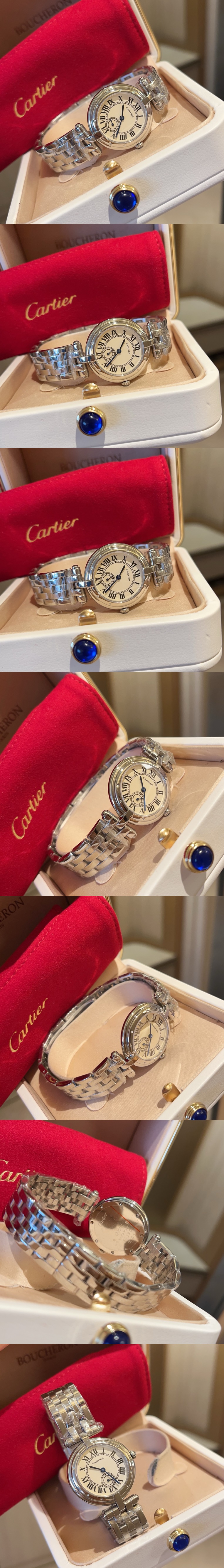 까르띠에 발롱블루 오토매틱 NH35타입 시계 (3 color) 레플리카 미러급 SA급 S급 고퀄리티 워치 [여성] 5