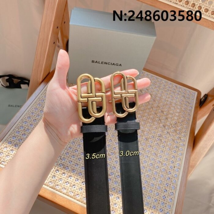 발렌시아가 레더 BB버클 벨트 2종 골드 레플리카 미러급 SA급 S급 고퀄리티  [남성여성공용] 최상급 하이엔드 - best