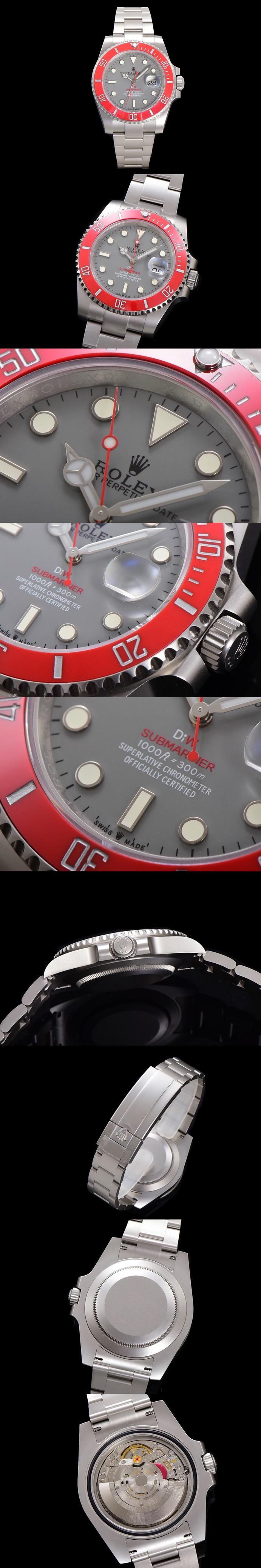 로렉스 서브마리너 DIW 카본 크로노그래프 Cal.3135 (4 color) 시계 레플리카 미러급 SA급 S급 고퀄리티 워치 [남성] 8