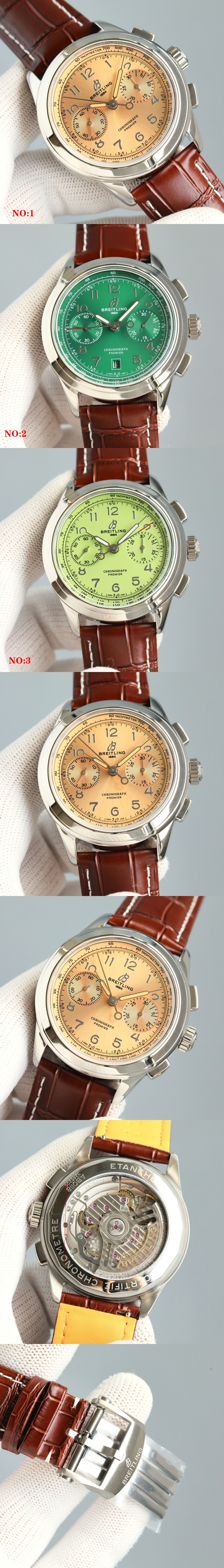 브라이틀링 프리미에르 B01 크로노그래프 7750타입 시계 (2 color) 레플리카 미러급 SA급 S급 고퀄리티 워치 [남성] 4