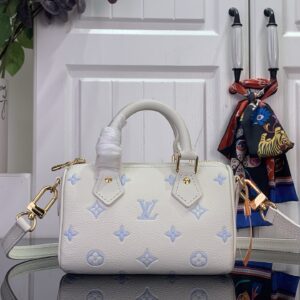 루이비통 나노 스피디 M27702 아이보리 블루 레플리카 미러급 SA급 S급 고퀄리티 최상급 하이엔드 가방 [여성]