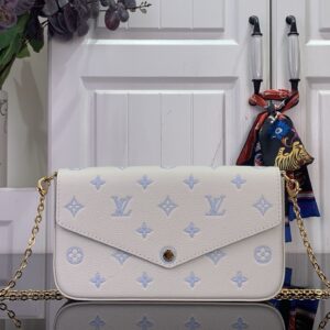 루이비통 포쉐트 펠리시 M28127 아이보리 블루 레플리카 미러급 SA급 S급 고퀄리티 최상급 하이엔드 가방 [여성]